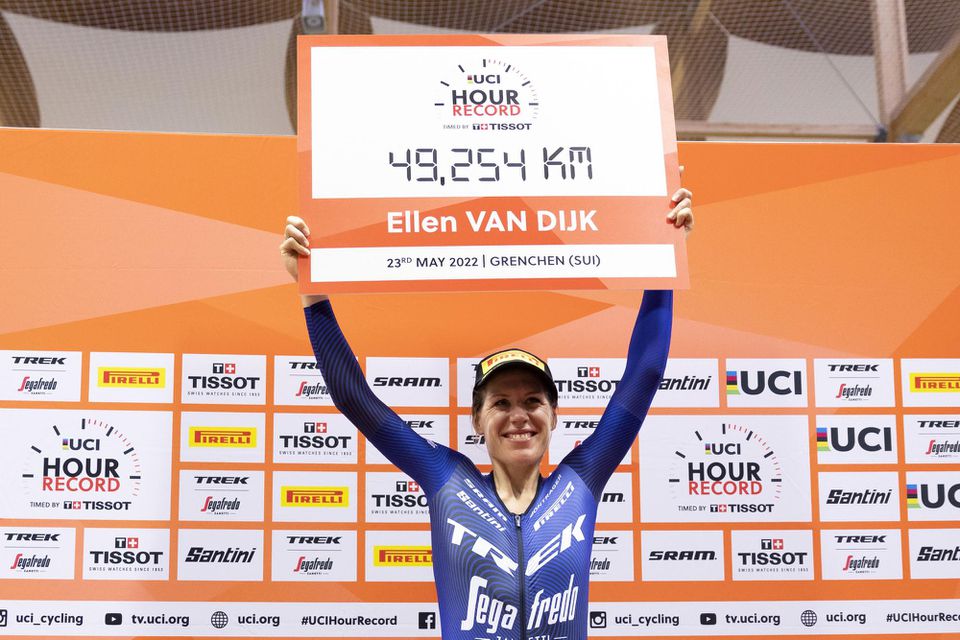 Holandská cyklistka Ellen van Dijková
