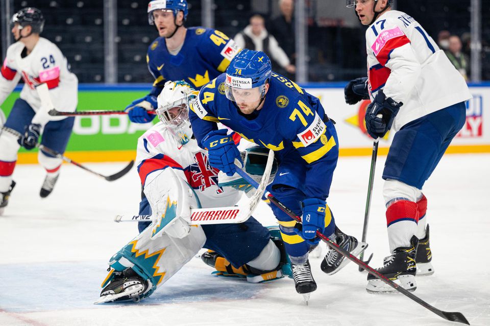 MS v hokeji 2022: Švédsko - Veľká Británia.