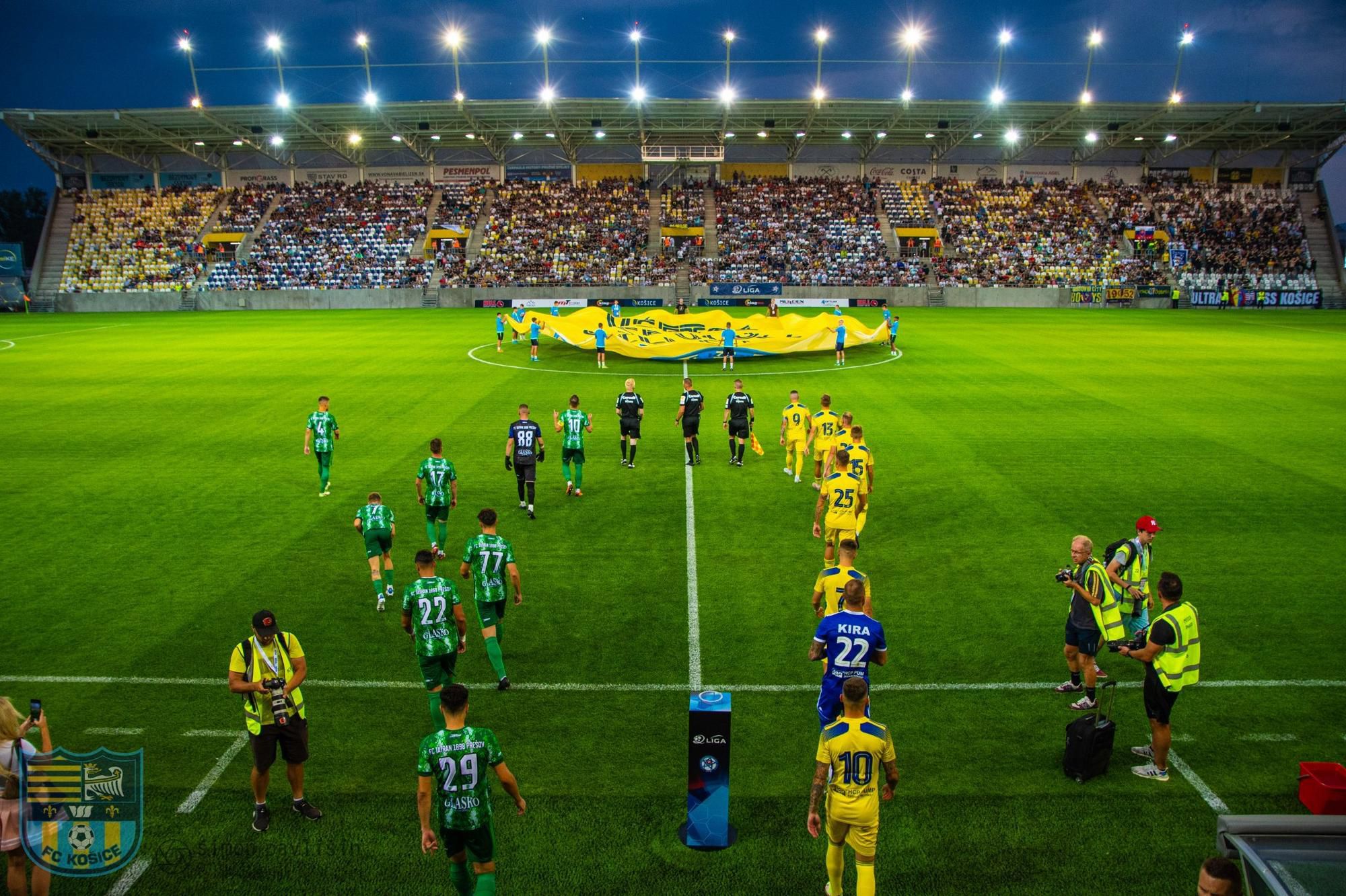 FC Košice a 1 FC Tatran Prešov, začiatok derby