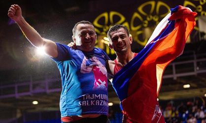 Slovenský zápasník Tajmuraz Salkazanov: Pre poslednú sekundu silnejšia zlatá emócia
