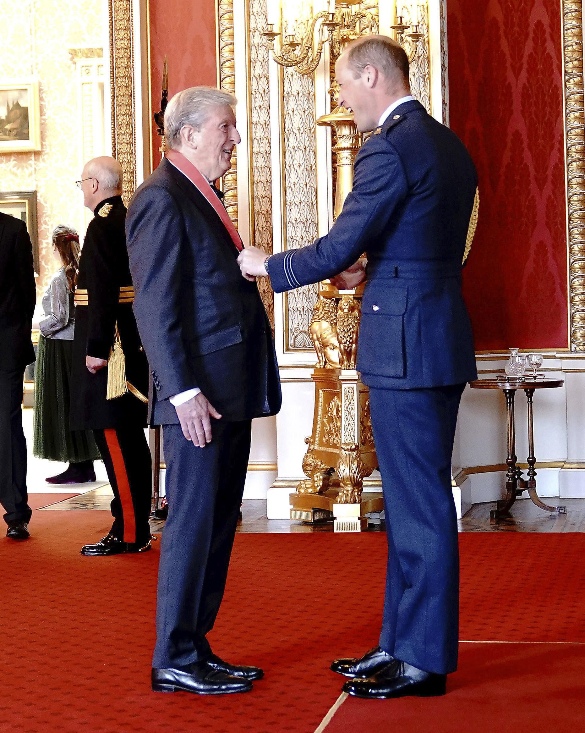 Roy Hodgson dostal Rad britského impéria.