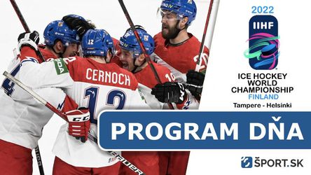 MS v hokeji 2022: Program dňa - utorok 17. máj