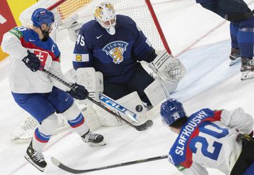 MS v hokeji: Pozrite si tie najlepšie zábery zo zápasu Fínsko - Slovensko