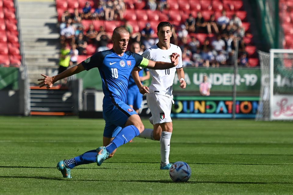 ME vo futbale U19: Slovensko - Taliansko