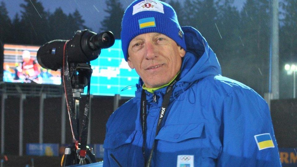 Reprezentačný tréner ukrajinských biatlonistov Juraj Sanitra