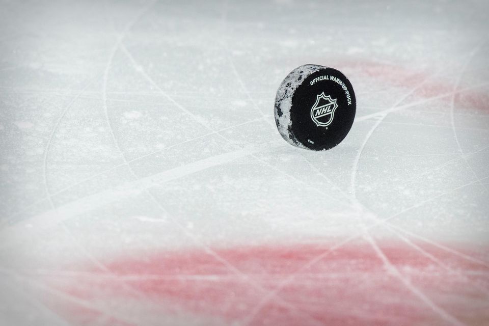 Hokejový puk s logom NHL