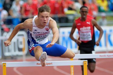 Zlatá tretra: Slovenský atlét Matej Baluch si v Ostrave vylepšil osobný rekord