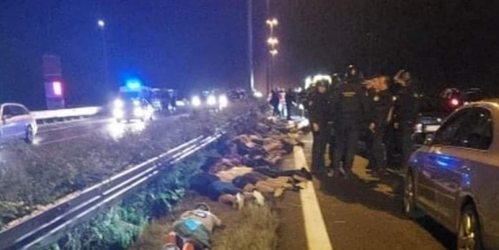 Veľké výtržnosti v Chorvátsku. Priaznivci Hajduku Split zablokovali diaľnicu