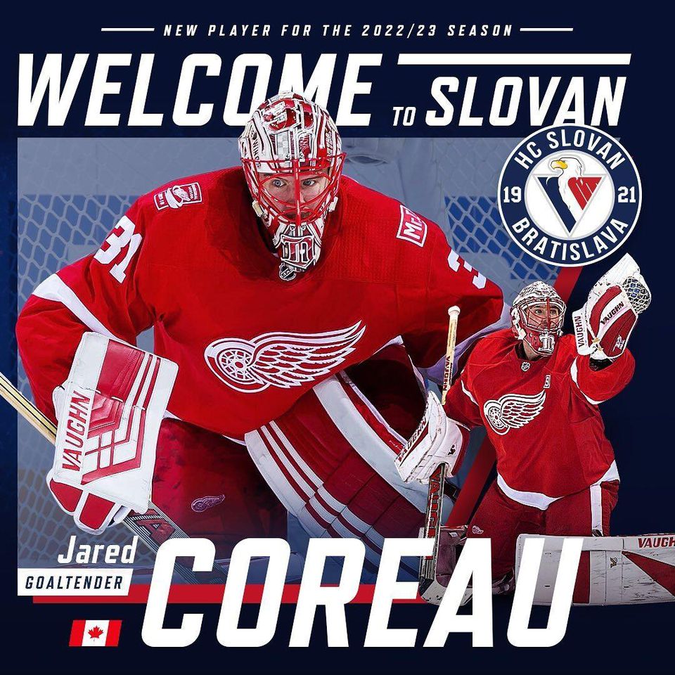 Jared Coreau - HC Slovan Bratislava