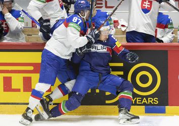MS v hokeji: Pozrite si tie najlepšie zábery zo zápasu Taliansko - Slovensko