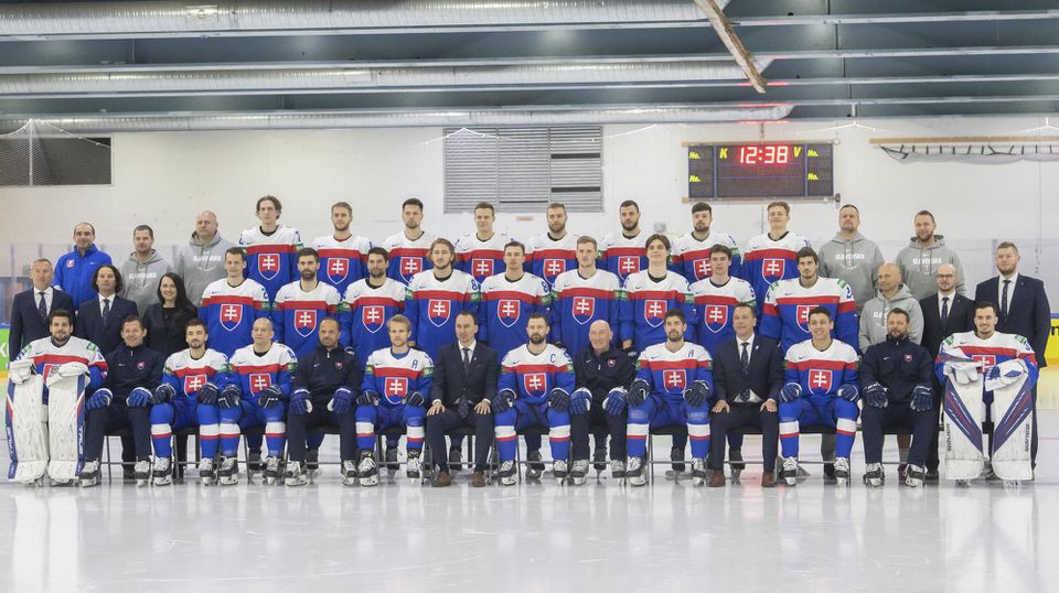MS v hokeji 2022: Slovensko - tímové fotenie