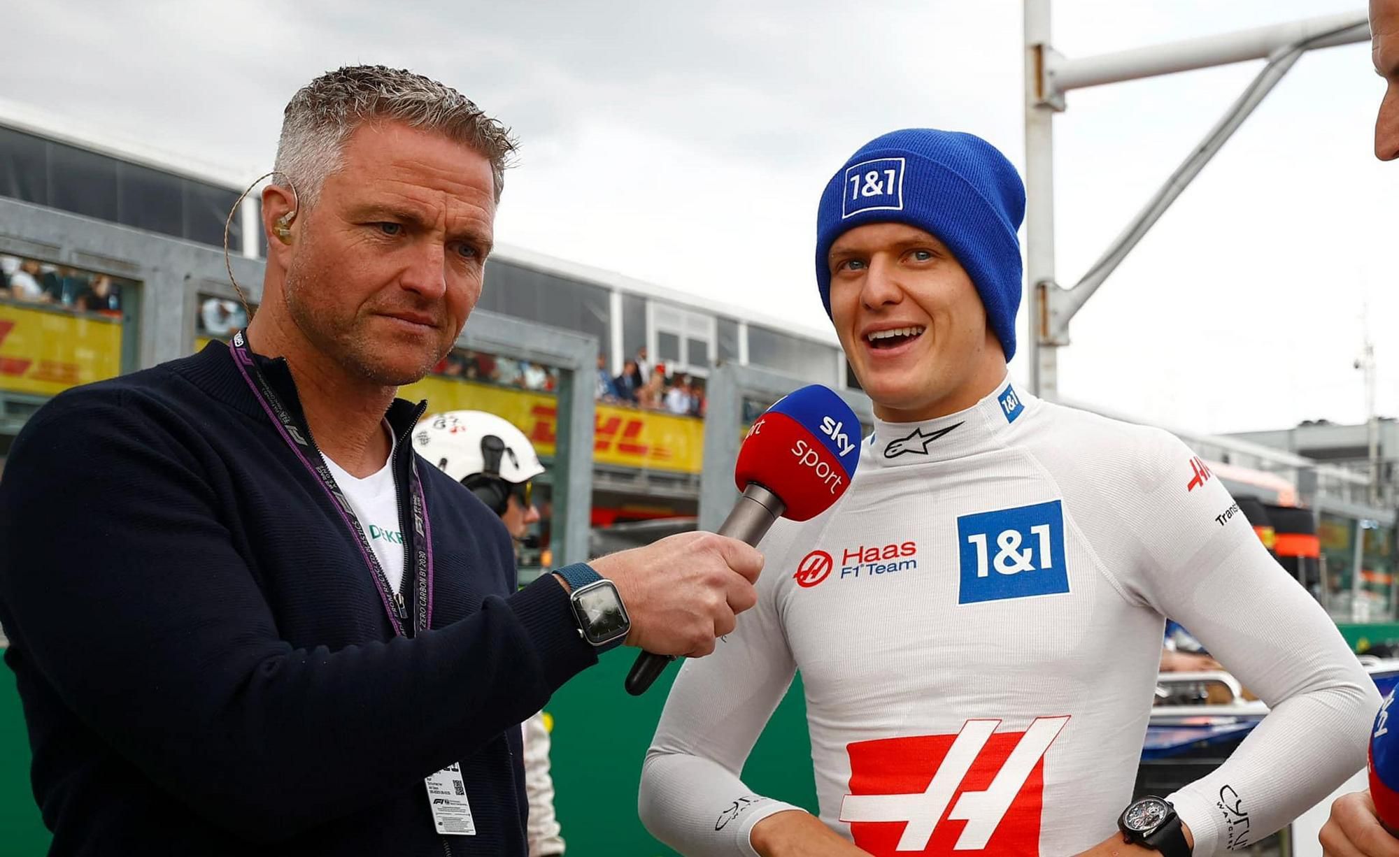 Ralf Schumacher spovedá svojho synovca Micka pred Veľkou cenou Emilia-Romagna