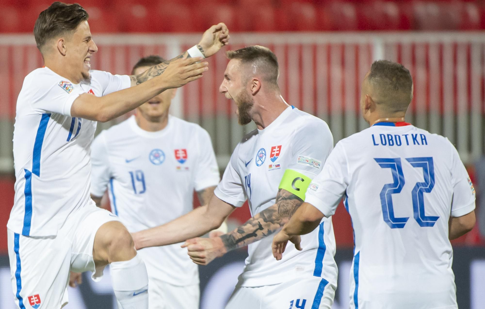 Liga národov futbal: Slovensko - Bielorusko