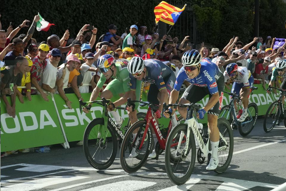 Špurt 15. etapy Tour de France