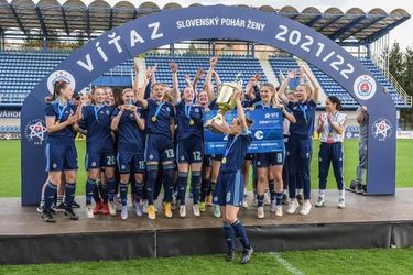 Slovenský pohár žien: Trofej pre hráčky ŠK Slovan Bratislava, vo finále zdolali Žilinu