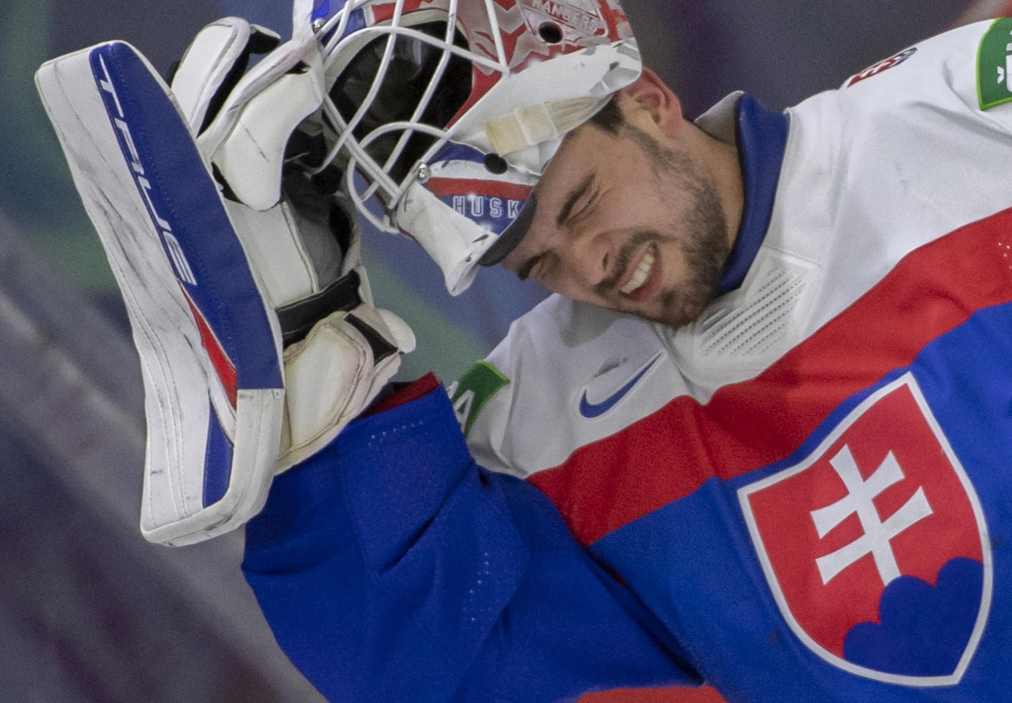 MS v hokeji 2022: Slovensko - Kanada (Adam Húska po piatom inkasovanom góle)