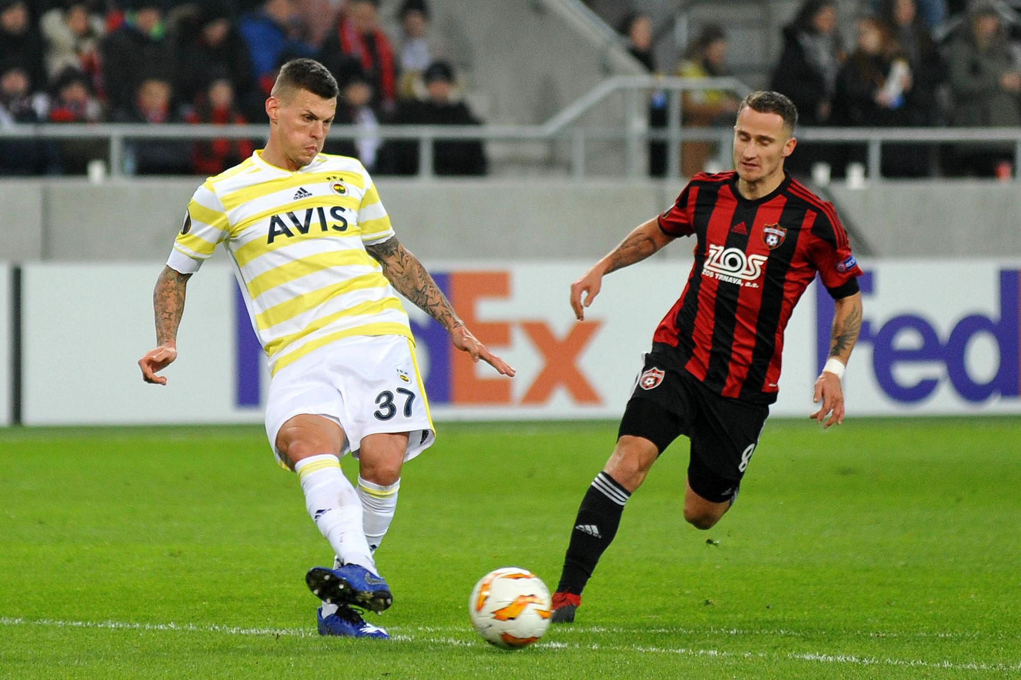 FC Spartak Trnava - Fenerbahce Istanbul (Martin Škrteľ, Erik Grendel)