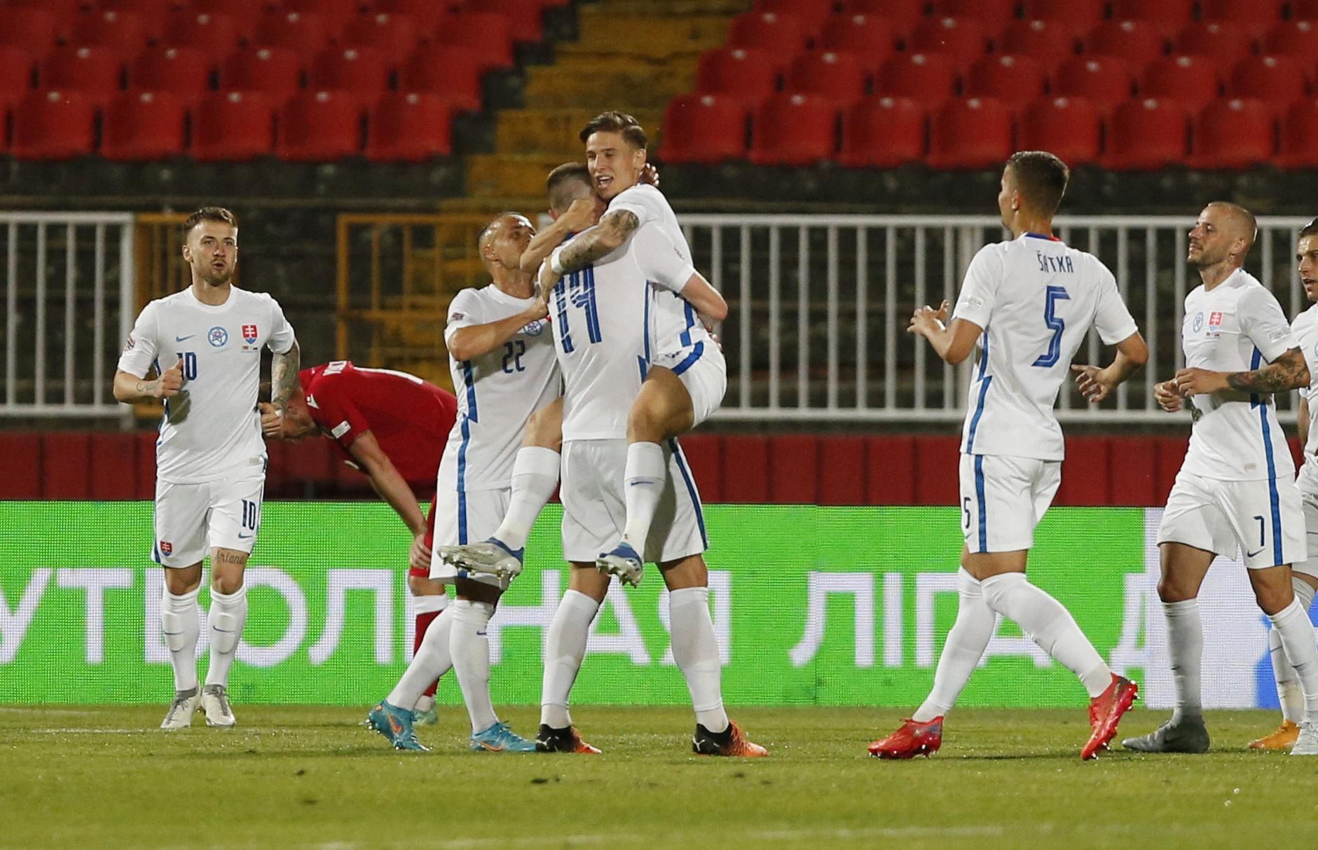 Liga národov futbal: Slovensko - Bielorusko