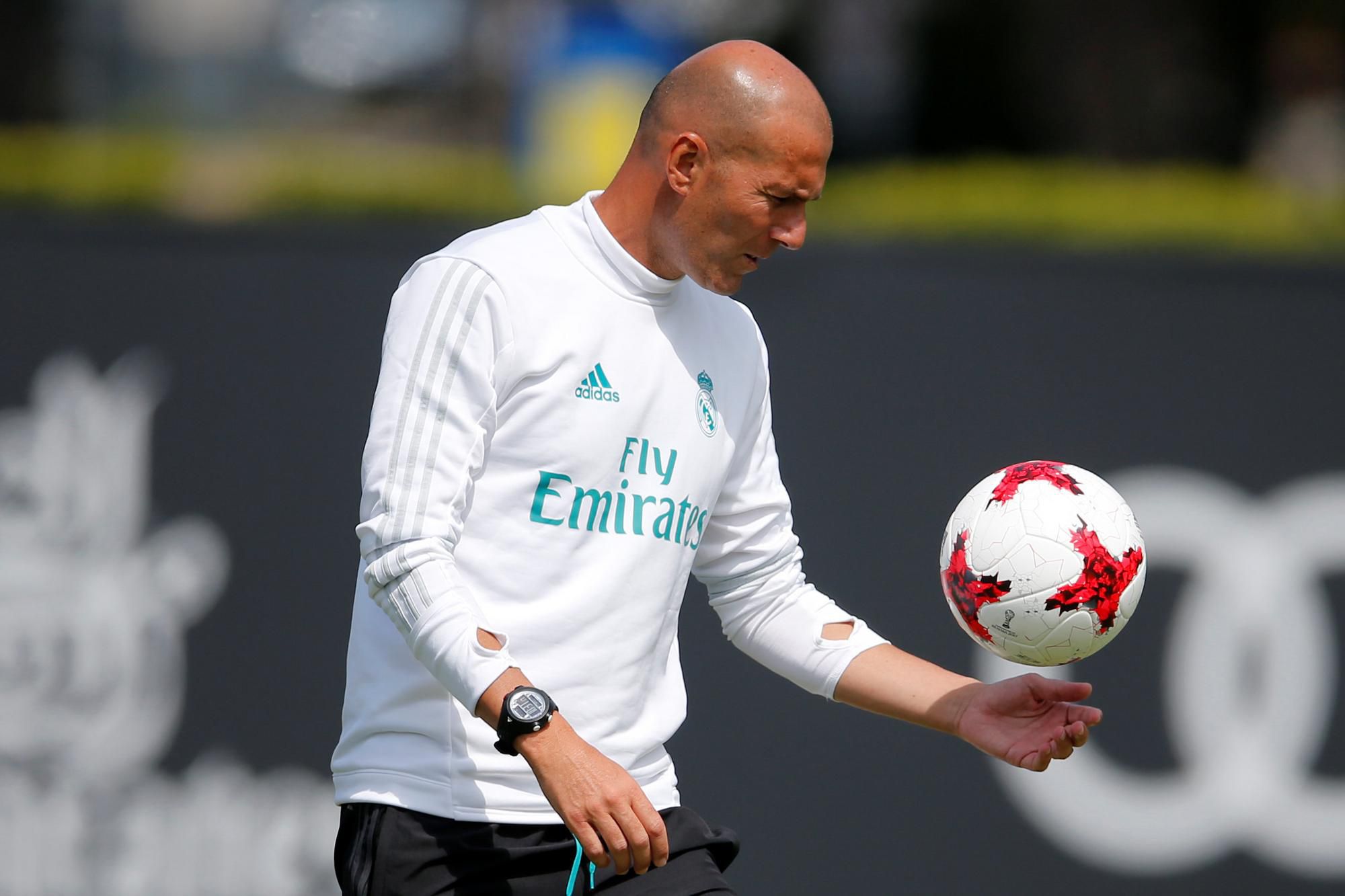 Tréner Realu Madrid Zinedine Zidane