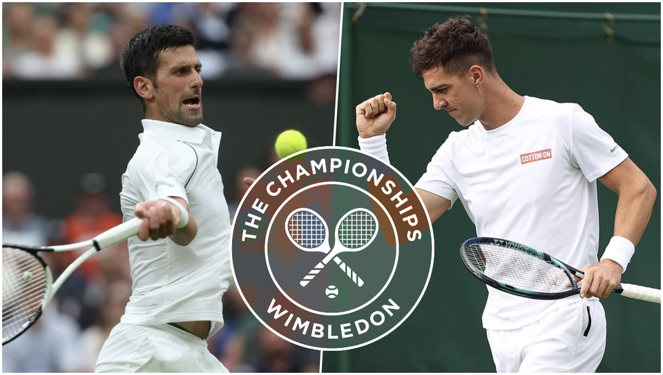 ONLINE: Novak Djokovic - Thanasi Kokkinakis (Wimbledon)