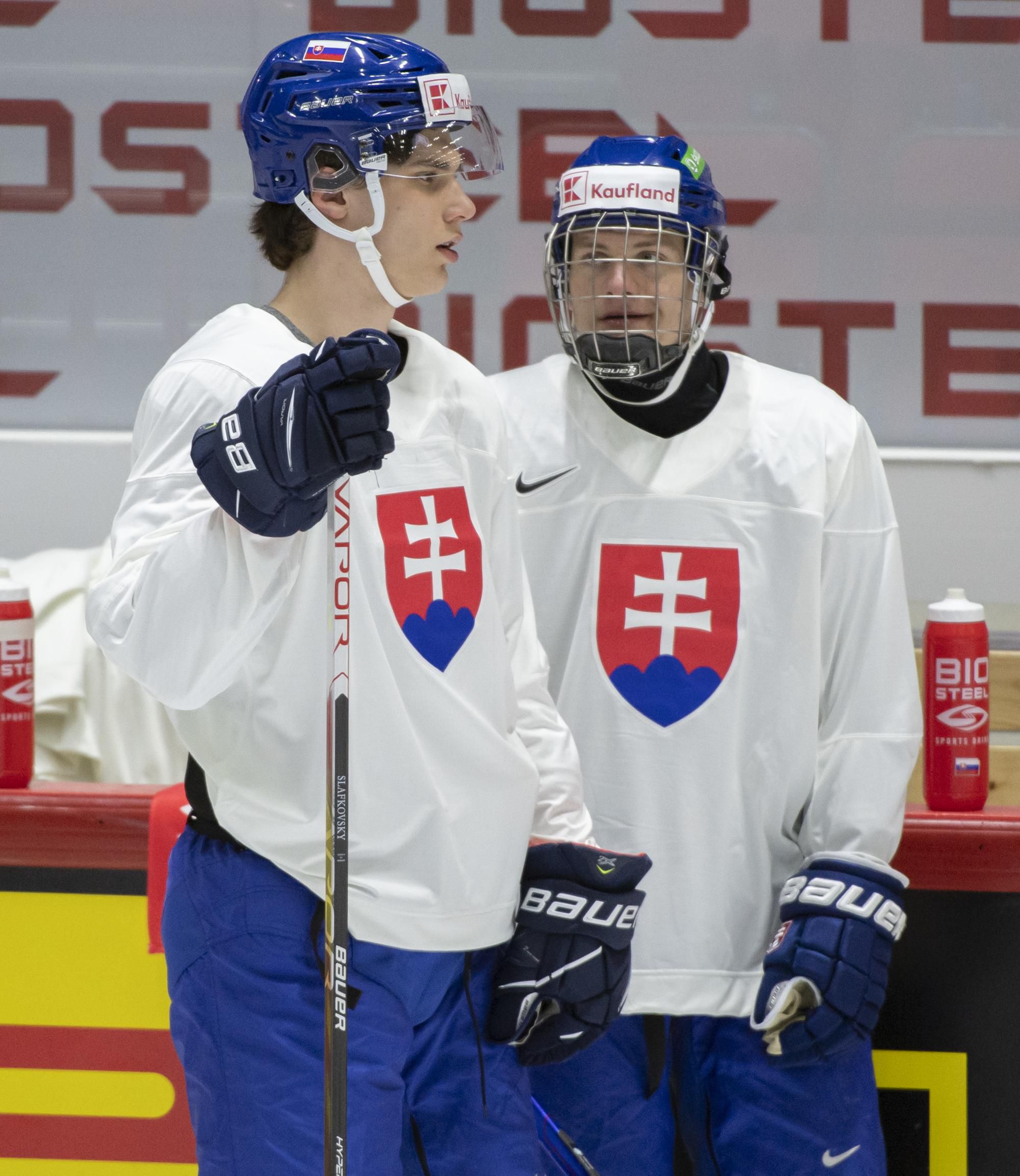 Juraj Slafkovský a Adam Sýkora by mali byť v budúcnosti novými lídrami slovenského hokeja.