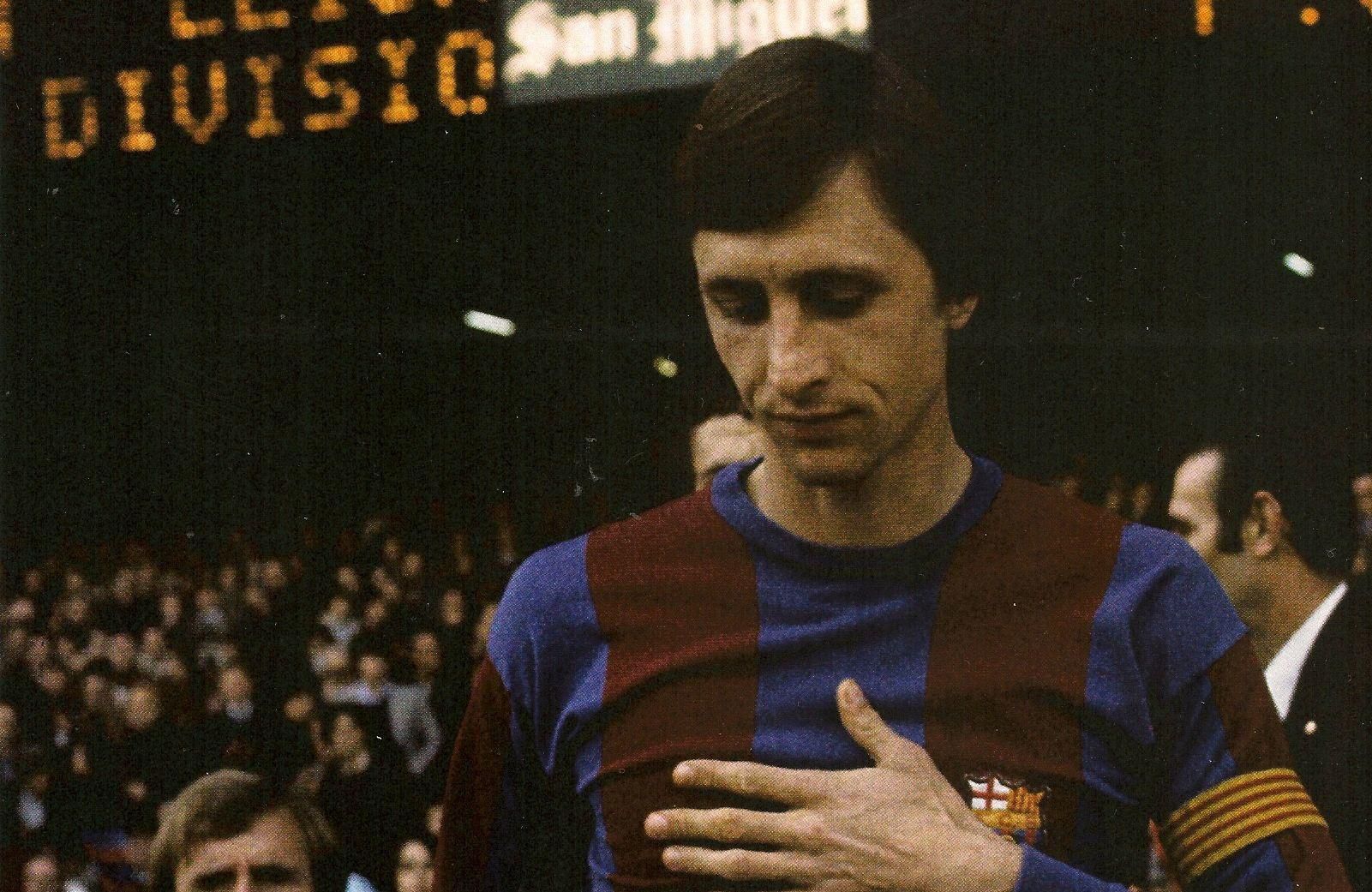 Johan Cruyff ako kapitán FC Barcelona