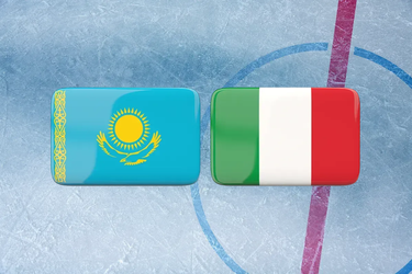 Kazachstan - Taliansko (MS v hokeji 2022)