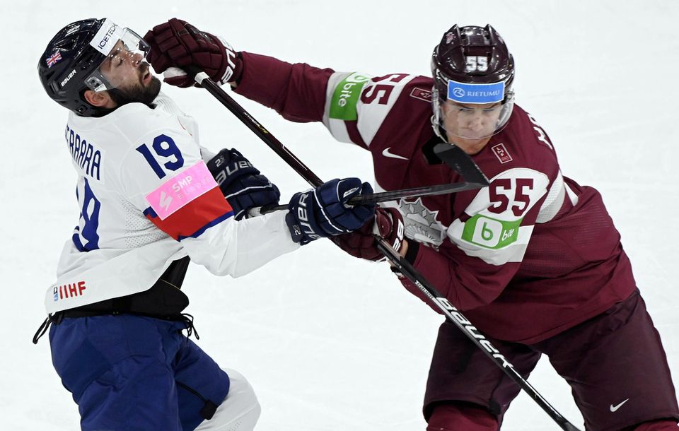 MS v hokeji 2022: Veľká Británia - Lotyšsko