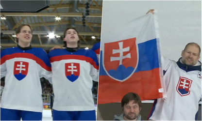 MS v hokeji U18: Nad Tatrou sa blýska! Mladíci si užili hymnu po skvelom postupe do semifinále