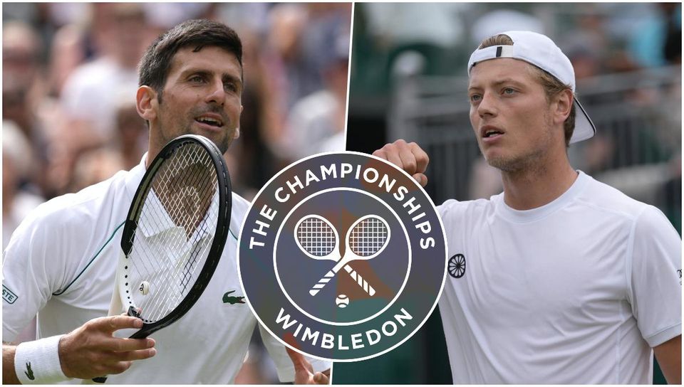 ONLINE: Novak Djokovič - Tim Van Rijthoven (Wimbledon)