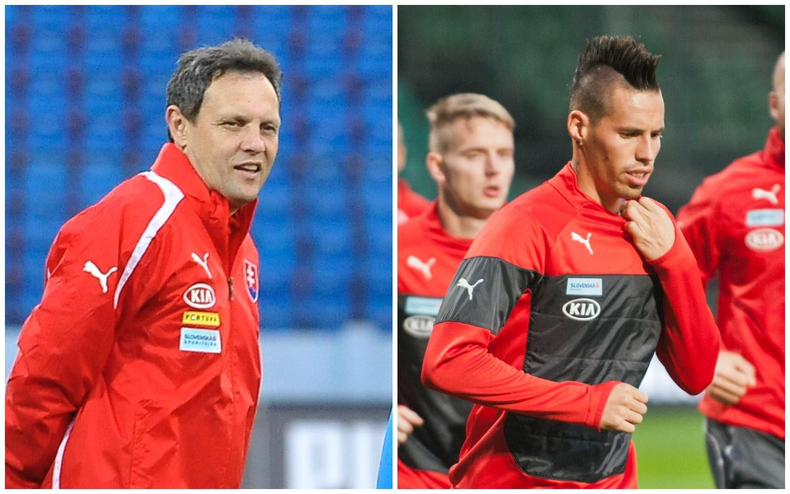 Stanisslav Griga a Marek Hamšík