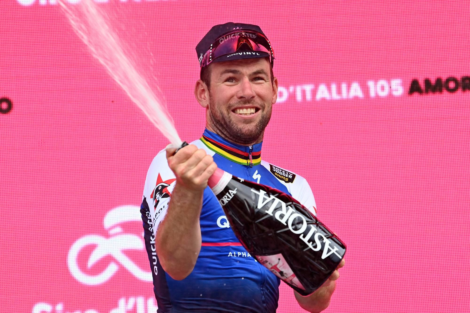 Britský cyklista Mark Cavendish.