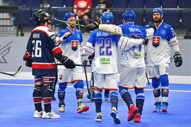 MS v hokejbale: Slovensko vstúpilo do turnaja víťazne, na úvod zničilo Veľkú Britániu