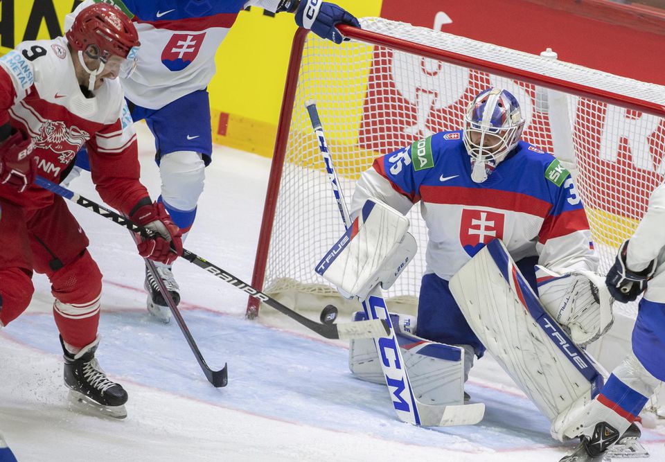 MS v hokeji 2022: Slovensko - Dánsko (Adam Húska)
