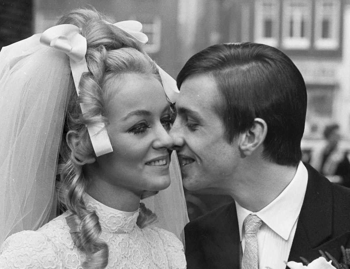 Johan Cruyff a svadba s Danny Costerovou