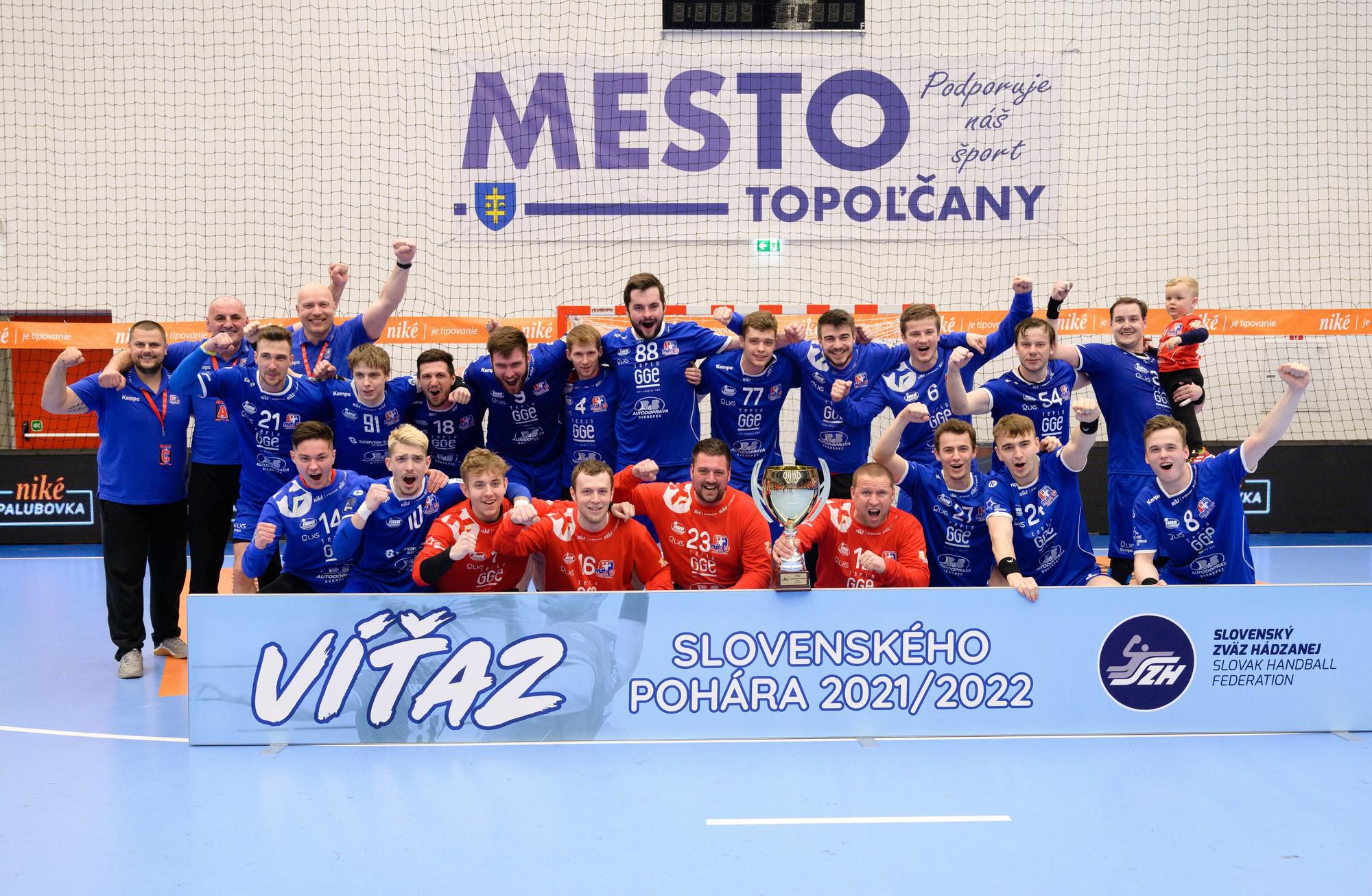 Hádzanári MŠK Považská Bystrica získali štvrtýkrát v histórii Slovenský pohár.