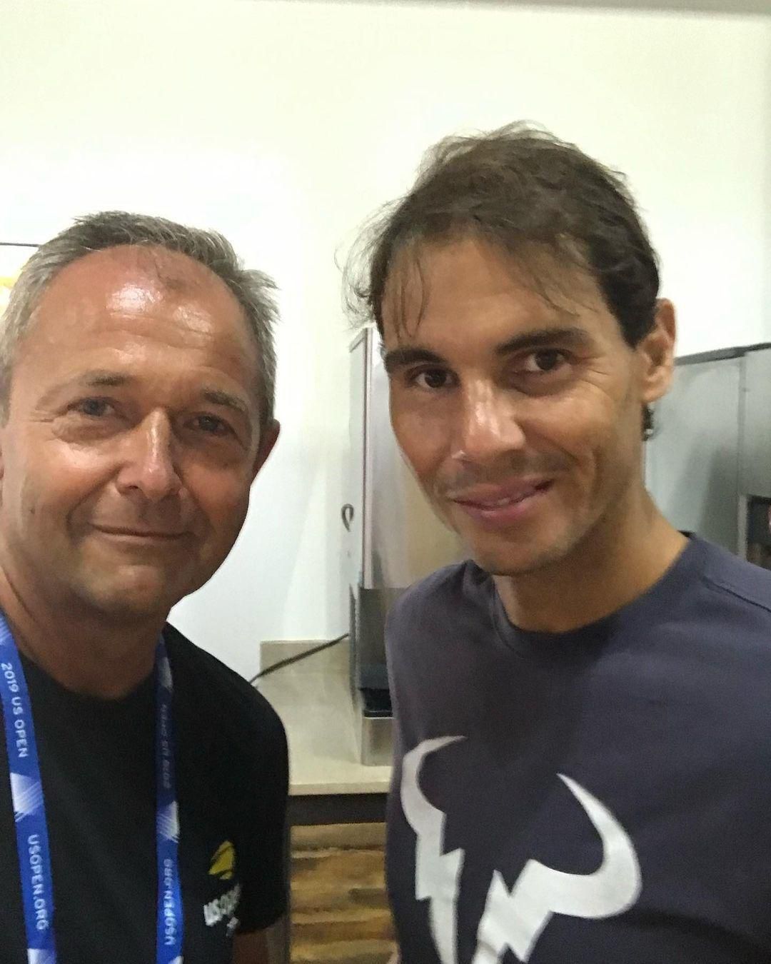 Jan Mühlfeit a Rafael Nadal.