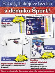 Bohatý hokejový týždeň v denníku Šport!