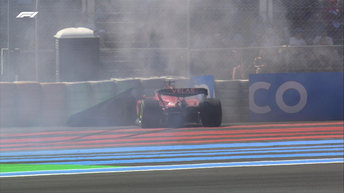 VIDEO Formule 1 – Grand Prix de France – Leclerc crashé – F1 2022
