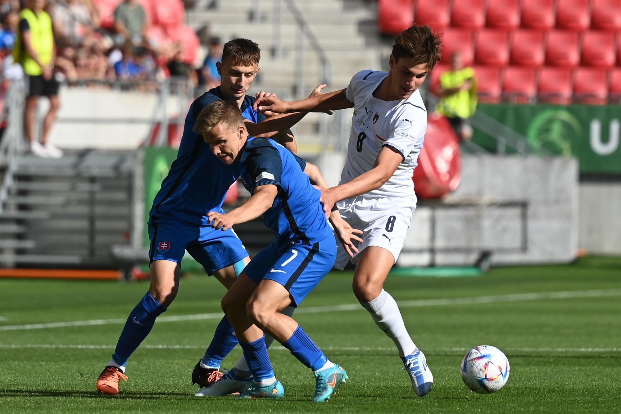 ME vo futbale U19: Slovensko - Taliansko