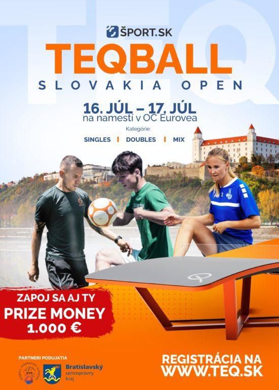 Teqball Slovakia Open odpáli leto v bratislavskej Eurovei