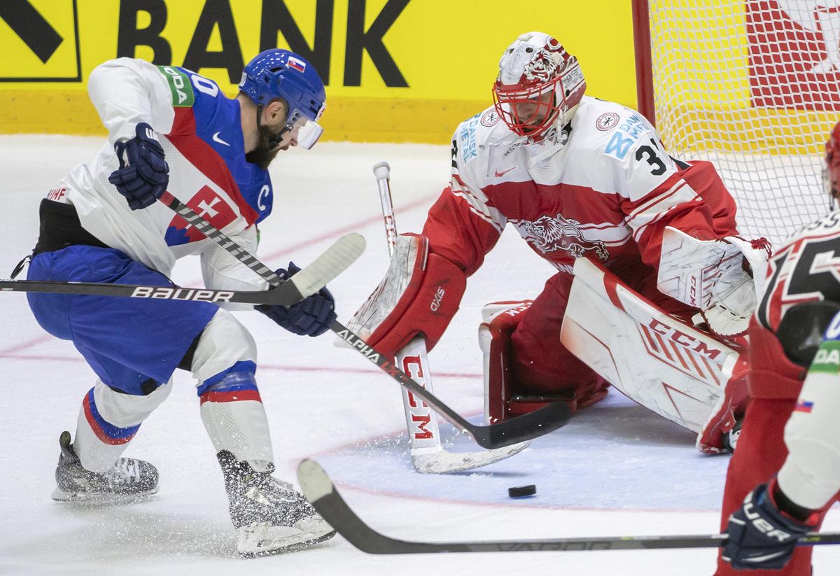 Fotogaléria - MS v hokeji: Pozrite si tie najlepšie zábery zo zápasu Slovensko - Dánsko | Šport.sk