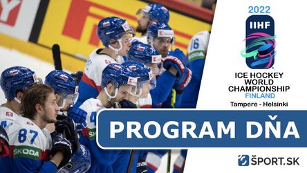 MS v hokeji 2022: Program dňa - pondelok 16. máj - dnes hrá Slovensko