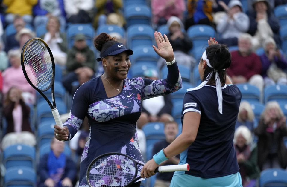 americká tenistka Serena Williamsová, Tunisanka Ons Jabeurová víťazstvo oslava