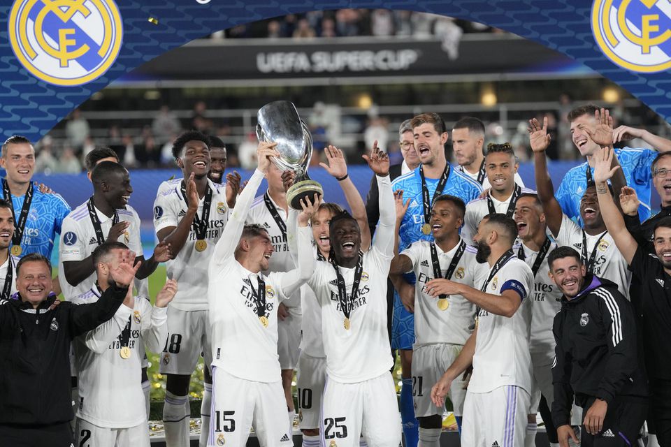 Real Madrid - víťaz Superpohára UEFA 2022