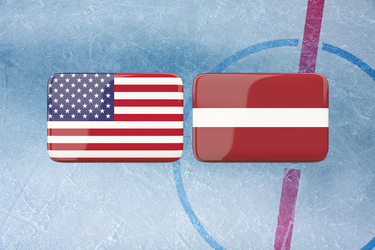USA - Lotyšsko (MS v hokeji 2022)