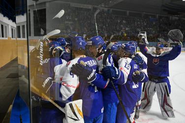 MS v hokeji U18 2022: Slovenské oslavy ako sa patrí! Radosť našich mladíkov nemala konca