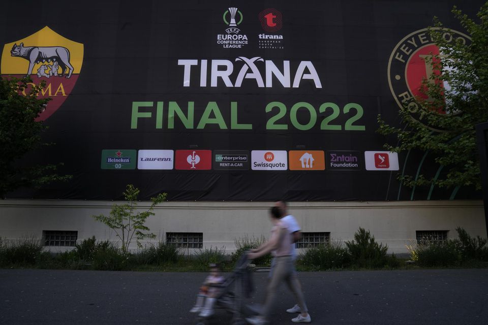 Európska konferenčná liga - finále Tirana 2022