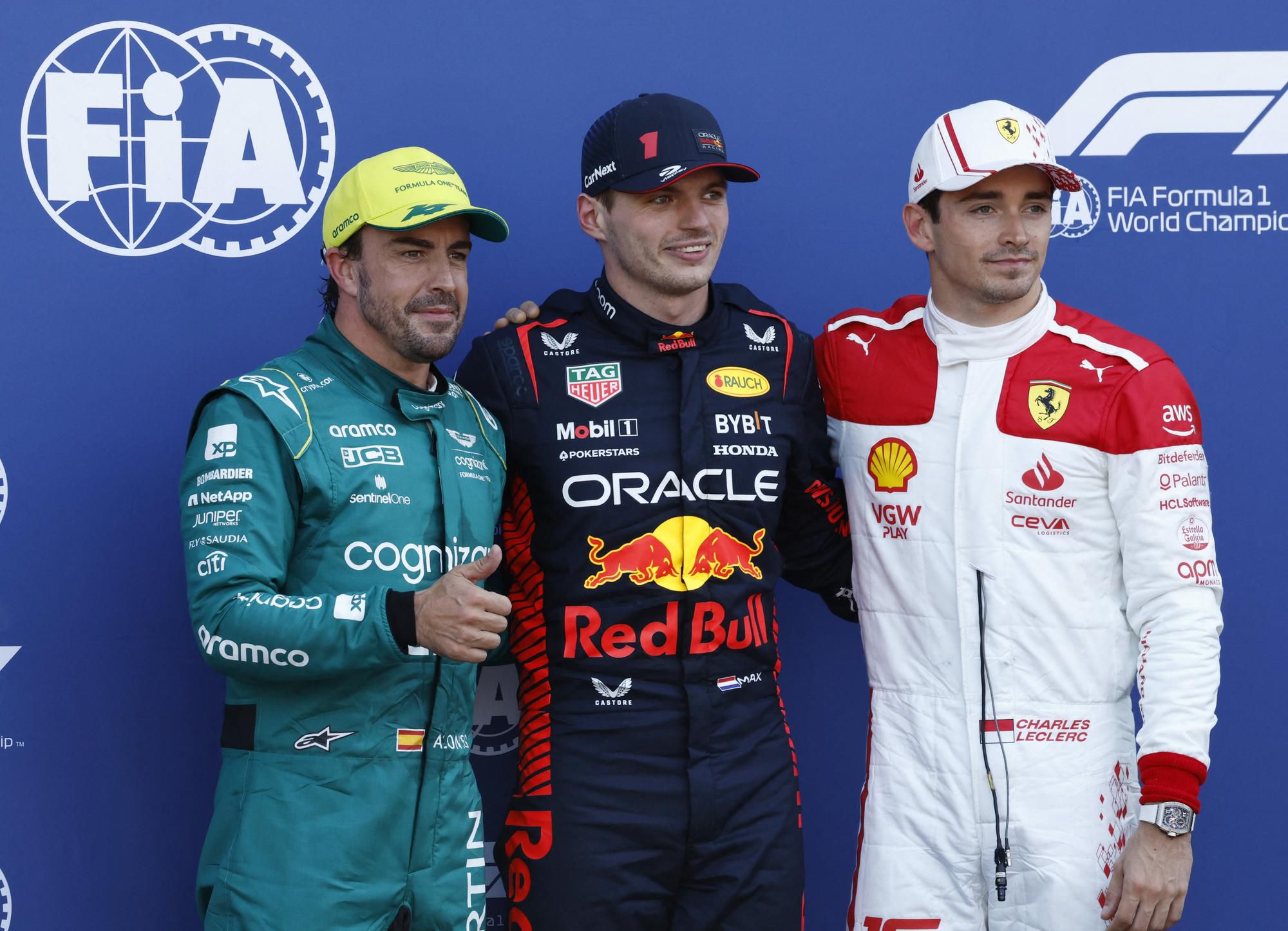 Trojica najrýchlejších jazdcov v kvalifikácii na Veľkú cenu Monaka