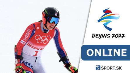 ZOH 2022 - Petra Vlhová bude bojovať o medailu - 1. kolo slalomu